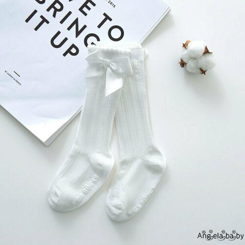 Vớ dài đính nơ đáng yêu cho bé gái