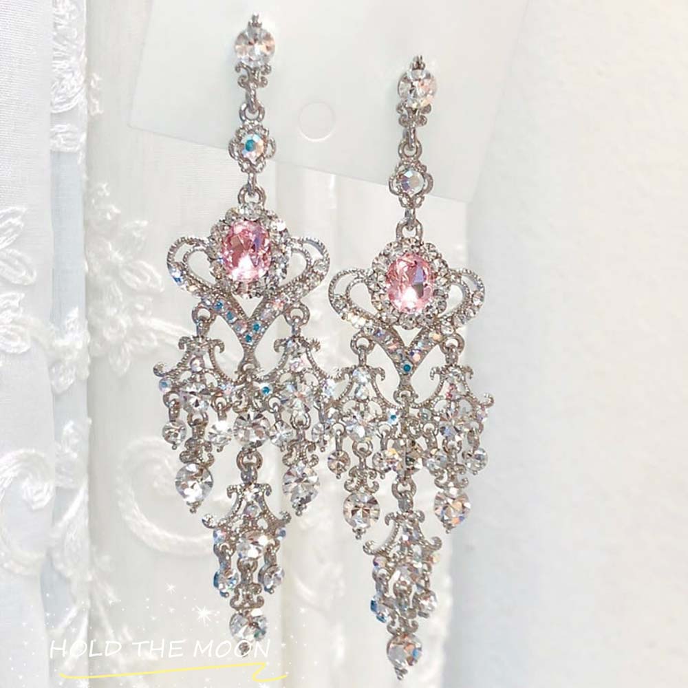 Khuyên Tai Nữ Trang Dáng Dài Phong Cách Vintage