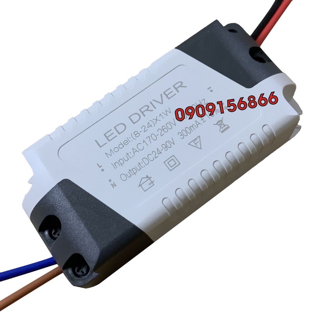 Chấn lưu 8 - 24w ( led driver)