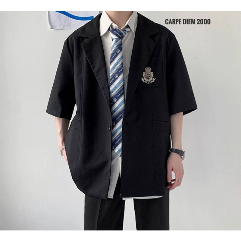 San Jose Summer Uniform - set đồ unisex mùa hè lịch sự blazer ngắn tay