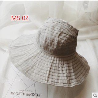 Mũ nửa đầu nữ - mũ gập gọn