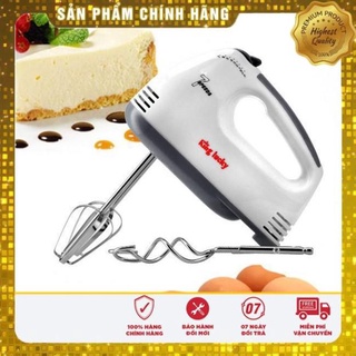 Máy đánh trứng cầm tay tiện lợi 7 tốc độ, máy đánh trứng 7 tốc độ