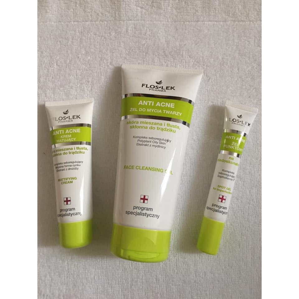 Bộ sản phẩm Floslek Anti Acne cho da mụn Kiểm soát ,cân bằng lượng dầu trên bề mặt da.Có tách lẻ - NguyenHuong Store | BigBuy360 - bigbuy360.vn