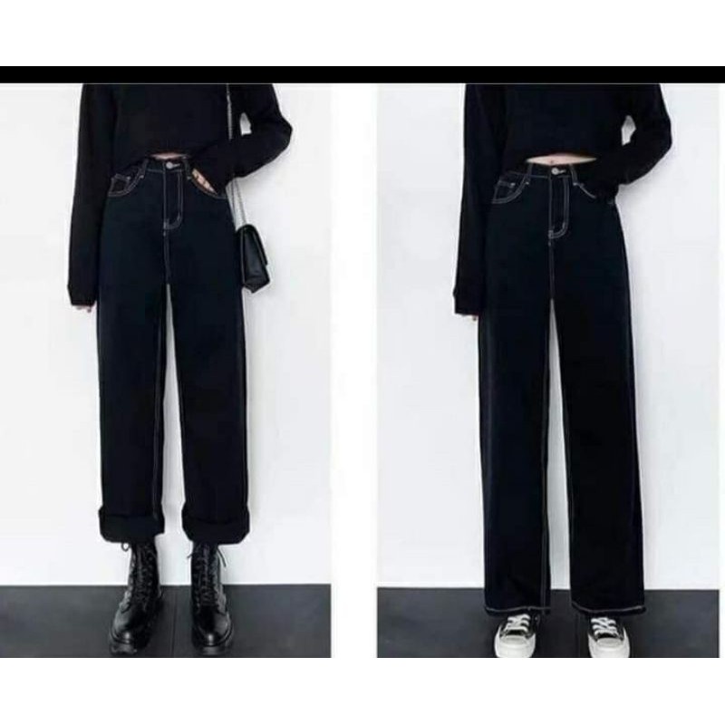 Quần jean ống siêu hack dáng