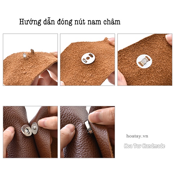 Nút Nam Châm - Nút hít cỡ nhỏ, đường kính 14mm BT026