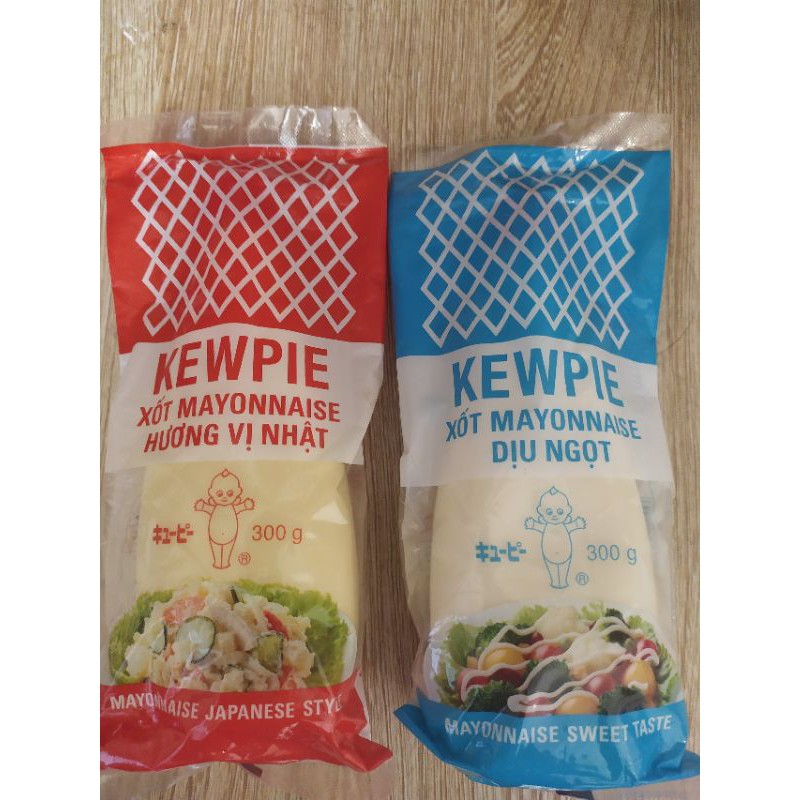 Xốt mayonnaise Kewpie. " xốt mayonnaise dịu ngọt và hương vị nhật "
