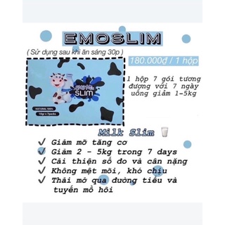 Emoslim + quà tặngGiảm cân cấp tốc Emo Slim Mix giảm 2-5 kg 1 tuần thumbnail