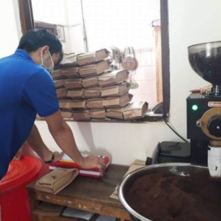 Cafe nguyên chất rang bơ