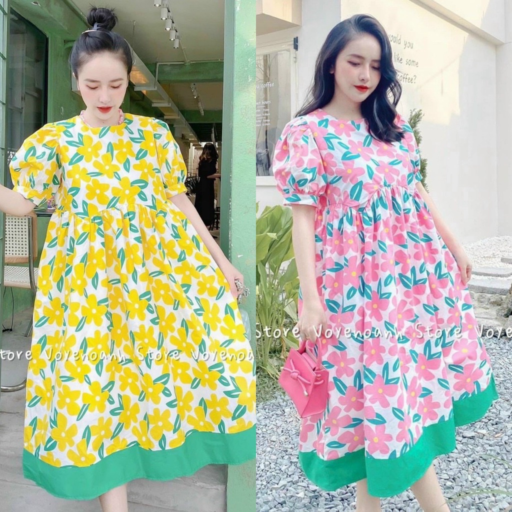 ĐẦM BABYDOLL HOA
