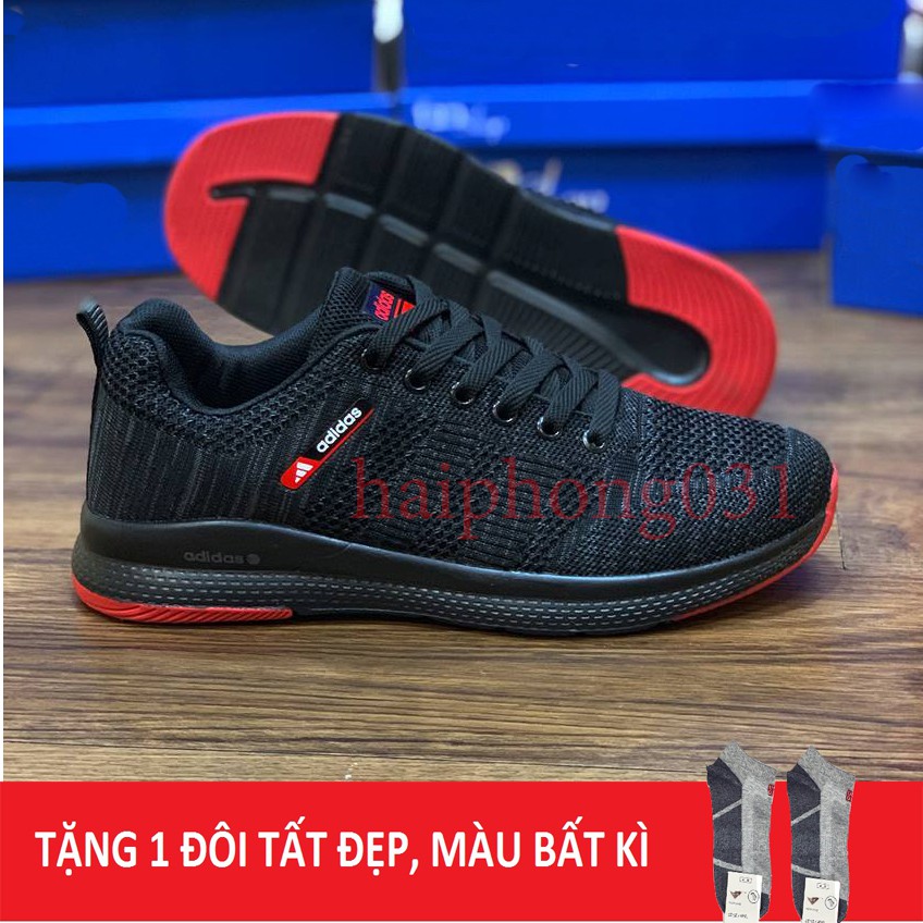 (TẶNG TẤT) Sale giày adidas nữ, nam thể thao chất đẹp, dễ phối đồ, kiểu dáng phong cách HOT NHÂT