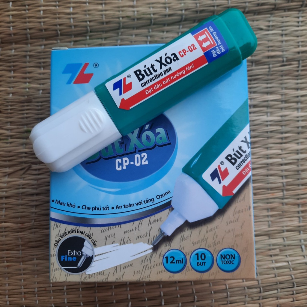 Bút xóa nước Thiên Long cao cấp CP-02 dung tích 12ml