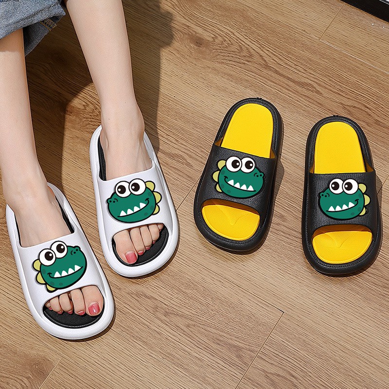 Dép quai ngang nam và nữ Dinosaur ngộ nghĩnh đáng yêu fulll size 36-45