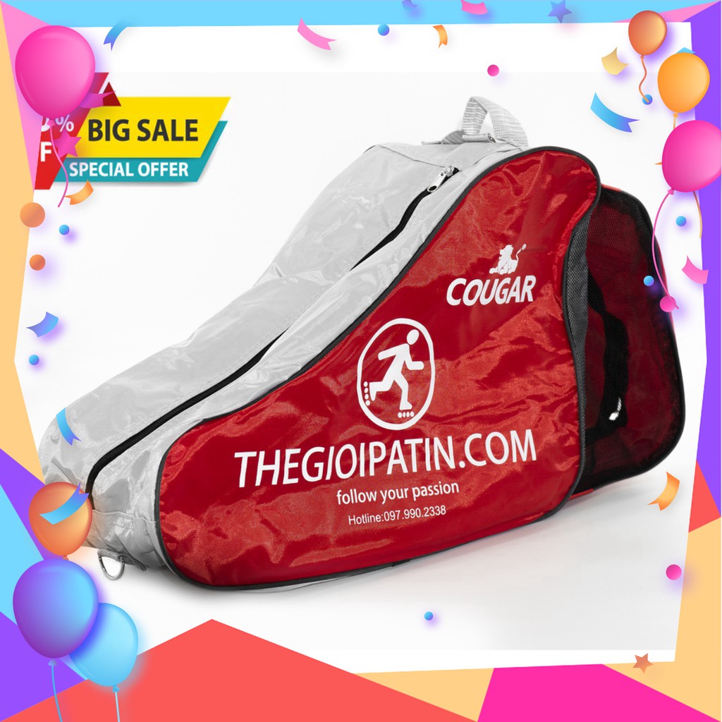 [Chính Hãng] Túi Đựng Giày Patin Chính hãng Cougar .