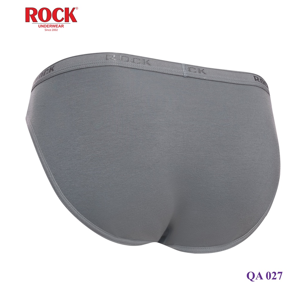 Quần lót nam cao cấp cotton 4 chiều ROCK 027 thấm hút thoáng mát, co giãn tốt không cấn đùi, không tức bụng, thoải mái