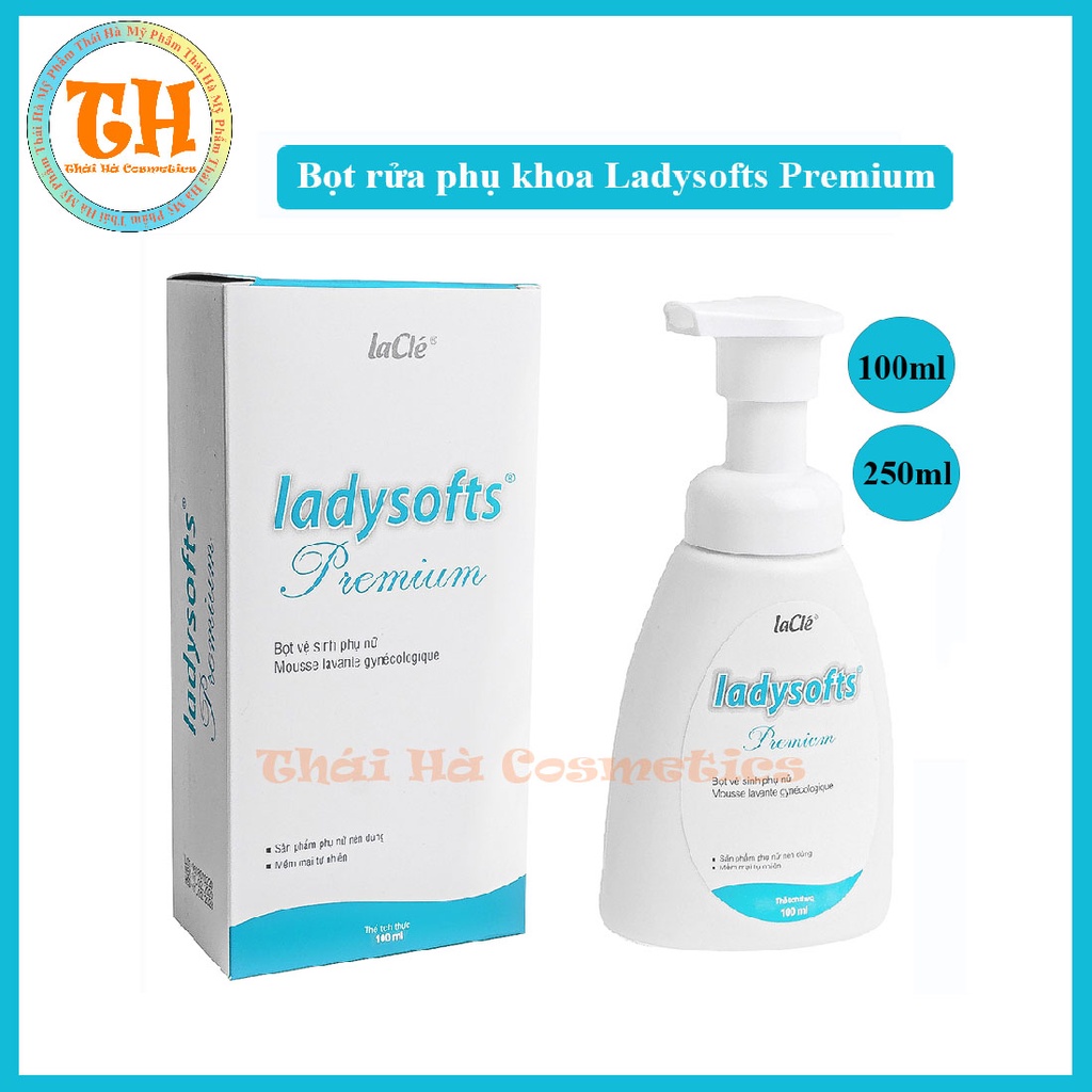 Bọt rửa phụ khoa Ladysofts Premium 250ml / 100ml