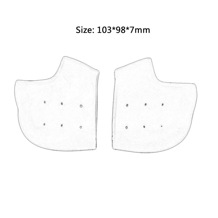 Cặp đệm silicon lót chống đau và chăm sóc gót chân hiệu quả | BigBuy360 - bigbuy360.vn