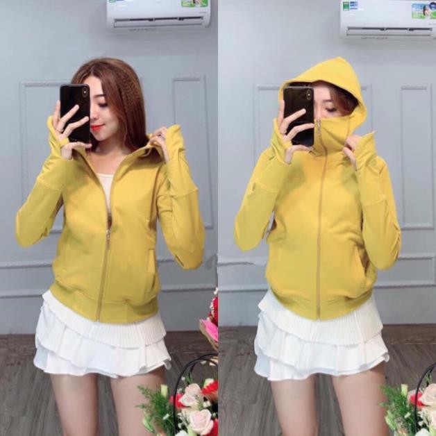 [R04] Áo khoác nữ Áo khoát nữ thun da cá chống nắng tản nhiệt 2 chữ F bao đẹp phối đẹp-A374 | BigBuy360 - bigbuy360.vn