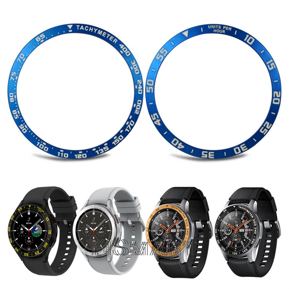 Ốp bảo vệ bằng kim loại cho đồng hồ thông minh Samsung Galaxy Watch 4 classic 46mm 42mm
