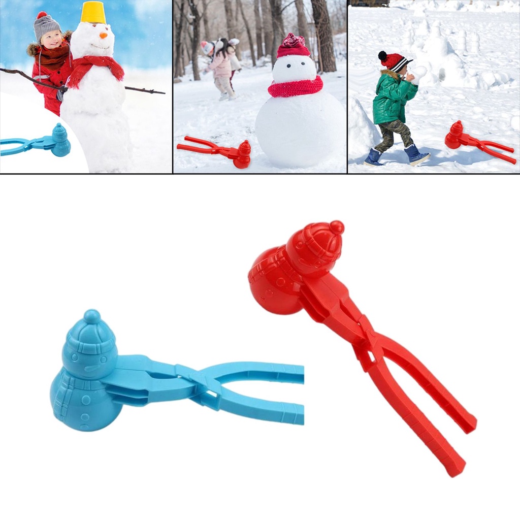 Set 2 Kẹp Làm Quả Cầu Tuyết Cho Các Hoạt Động Ngoài Trời Vào Mùa Đông