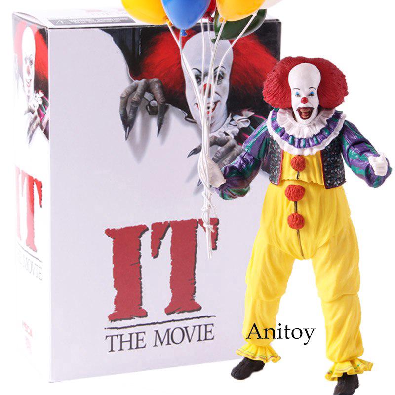 Mô hình đồ chơi nhân vật trong phim kinh dị " IT pennywise the Clown "