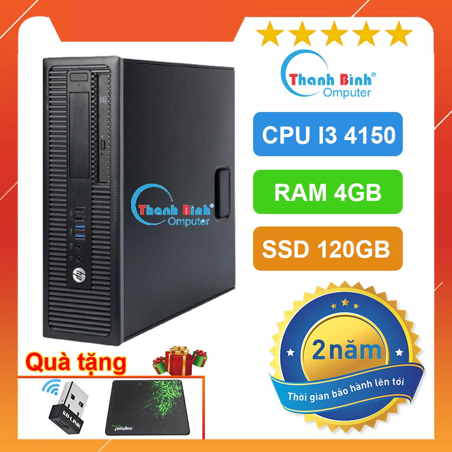 Máy Đồng Bộ HP 🌞ThanhBinhPC🌞 Máy Tính Đồng Bộ HP Cũ - HP Pro 6300/8300  ( I3 4150/4G/120G ) - Bảo Hành 24 Tháng.