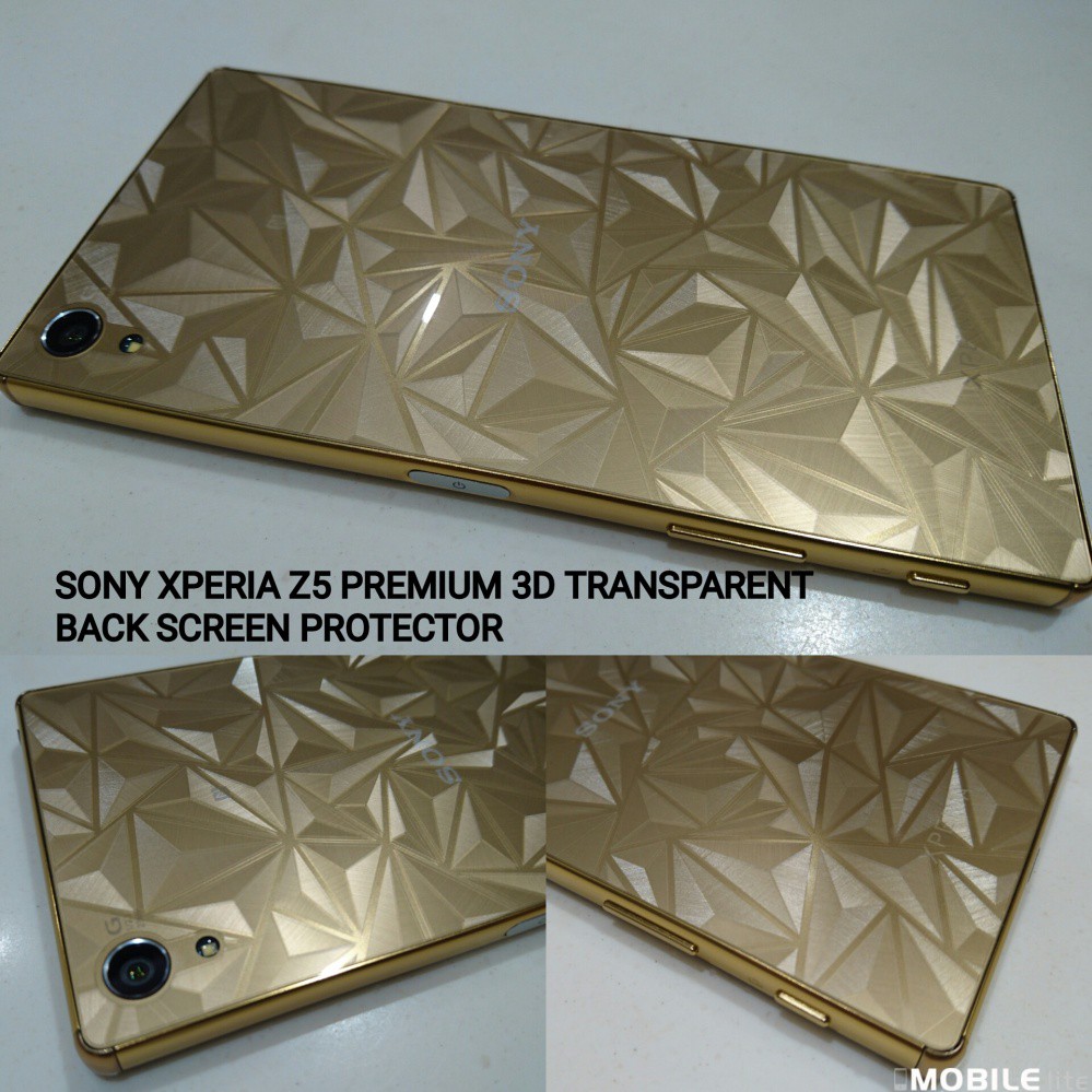 Dán kim cương 3D Sony Xperia các dòng (Trong suốt)