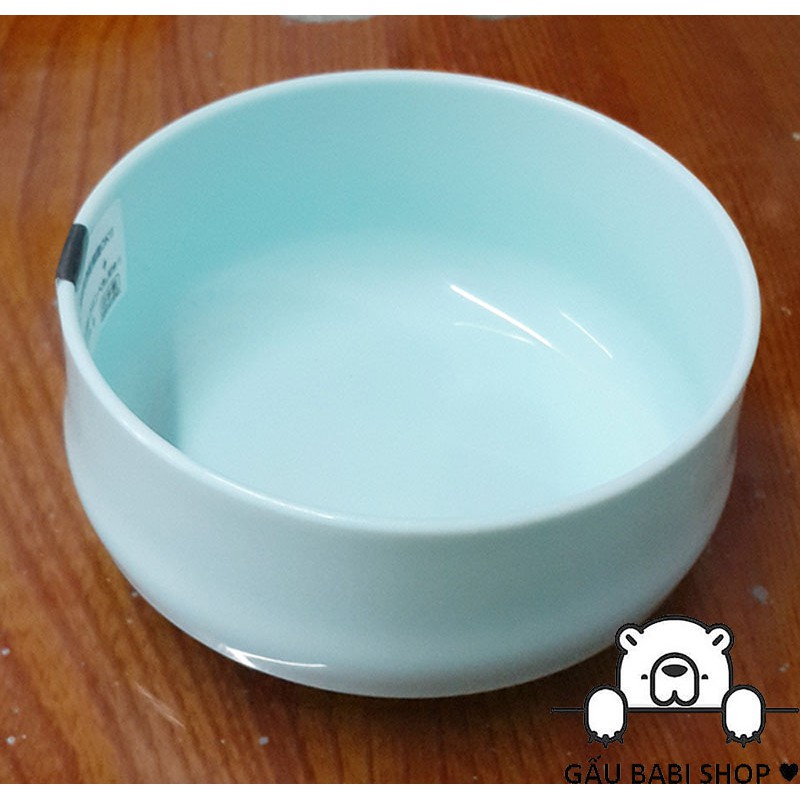 FREE SHIP !!! Bát ăn lòng 10cm màu xanh Alku cho bé Nhật Bản