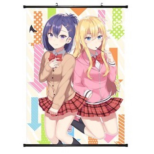 Poster vải anime Gabriel DropOut 30x45  tranh vải cuộn treo tường