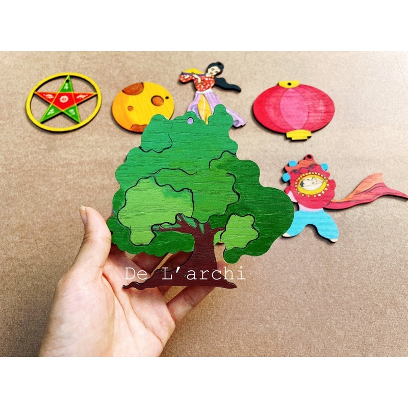 Sét tô màu cho bé chủ đề Trung thu