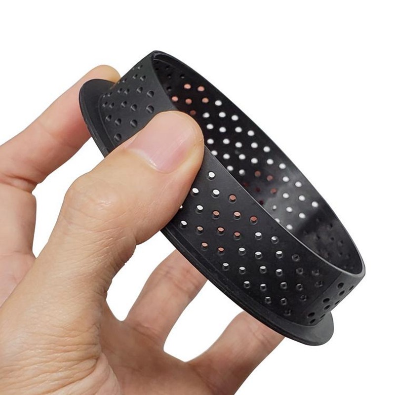 Khuôn Làm Bánh Tart Hình Tròn Đục Lỗ Tiện Dụng