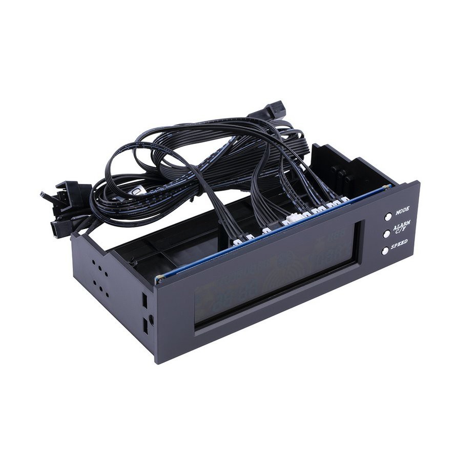 Thiết Bị Điều Khiển Tốc Độ Quạt Tản Nhiệt Màn Hình Lcd 5.25 Inch Cho Máy Tính