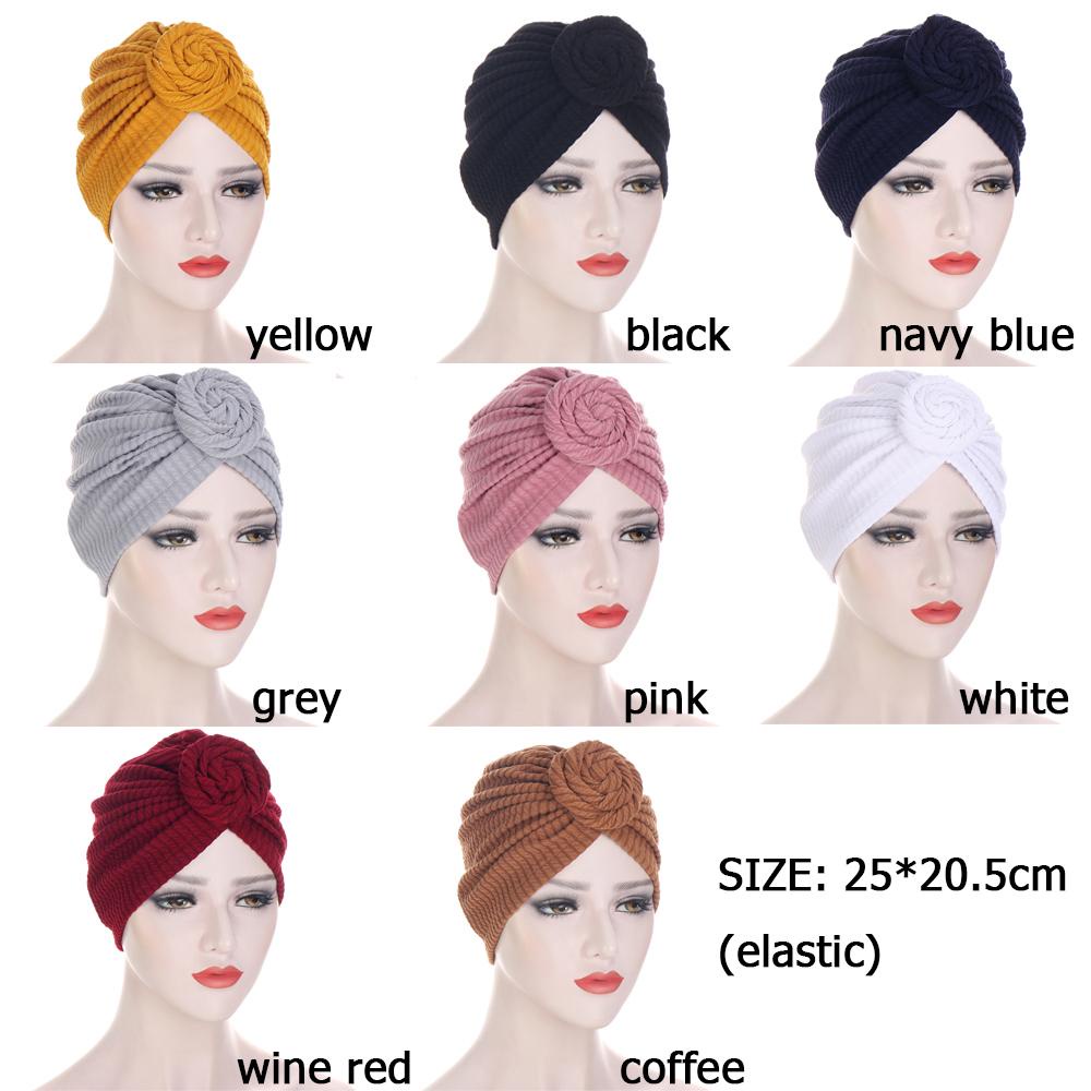 EUCA Khăn Turban Trùm Đầu Kiểu Dáng Thời Trang