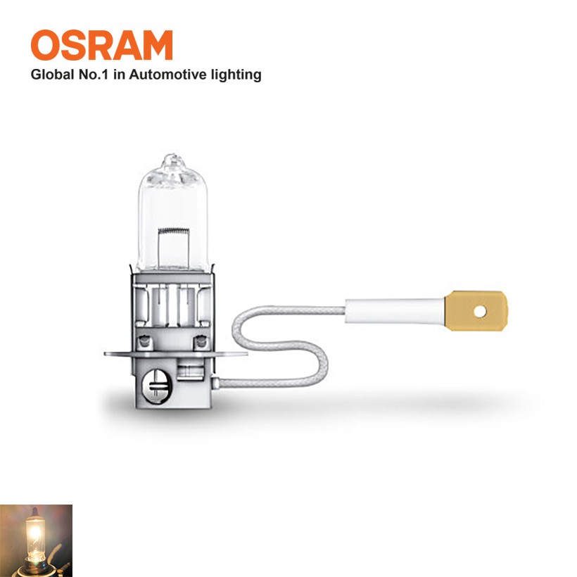 [Mã BMBAU50 giảm 10% đơn 99k] Bóng Đèn Halogen OSRAM Original H3 12V 55W Nhập Khẩu Chính Hãng