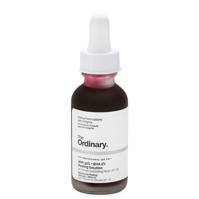 Tẩy da chết hoá học AHA/BHA The Ordinary
