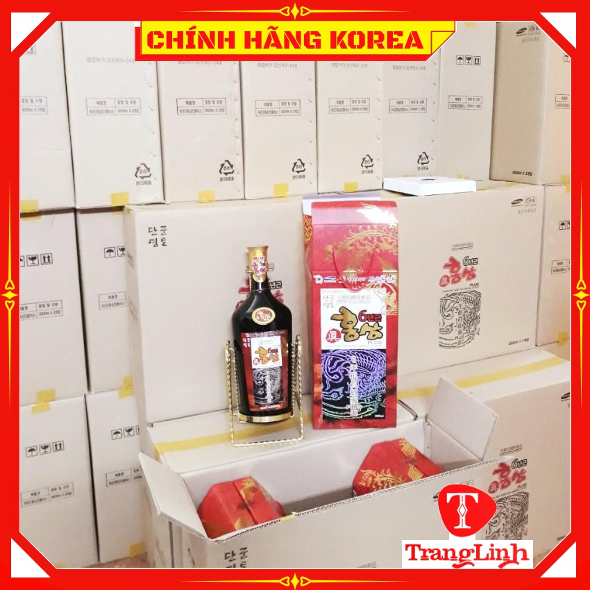 Tinh chất hồng sâm hàn quốc thượng hạng, chai 3 lít - Tăng thể lực, phòng ngừa ung thư - tranglinh