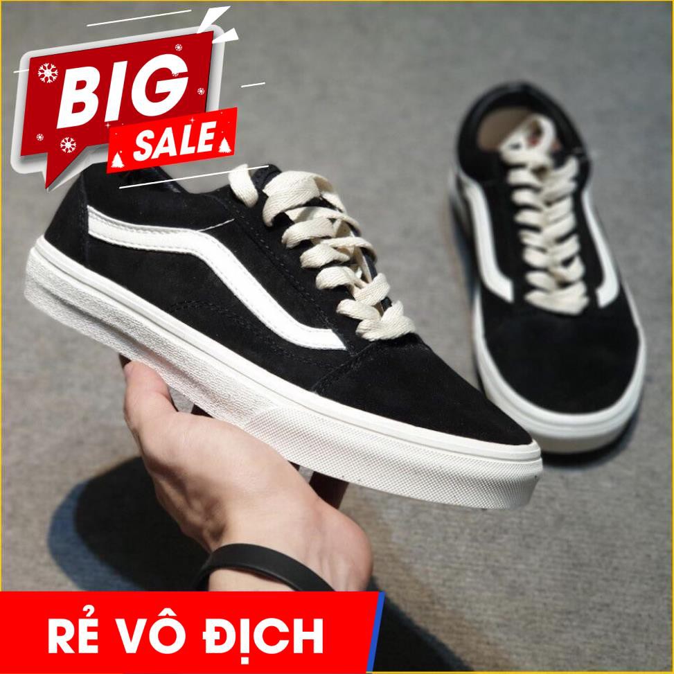 { Xả Kho } GIÀY THỂ THAO VAN OLD SCHOLL MÀU ĐEN Cao Cấp | BigBuy360 - bigbuy360.vn