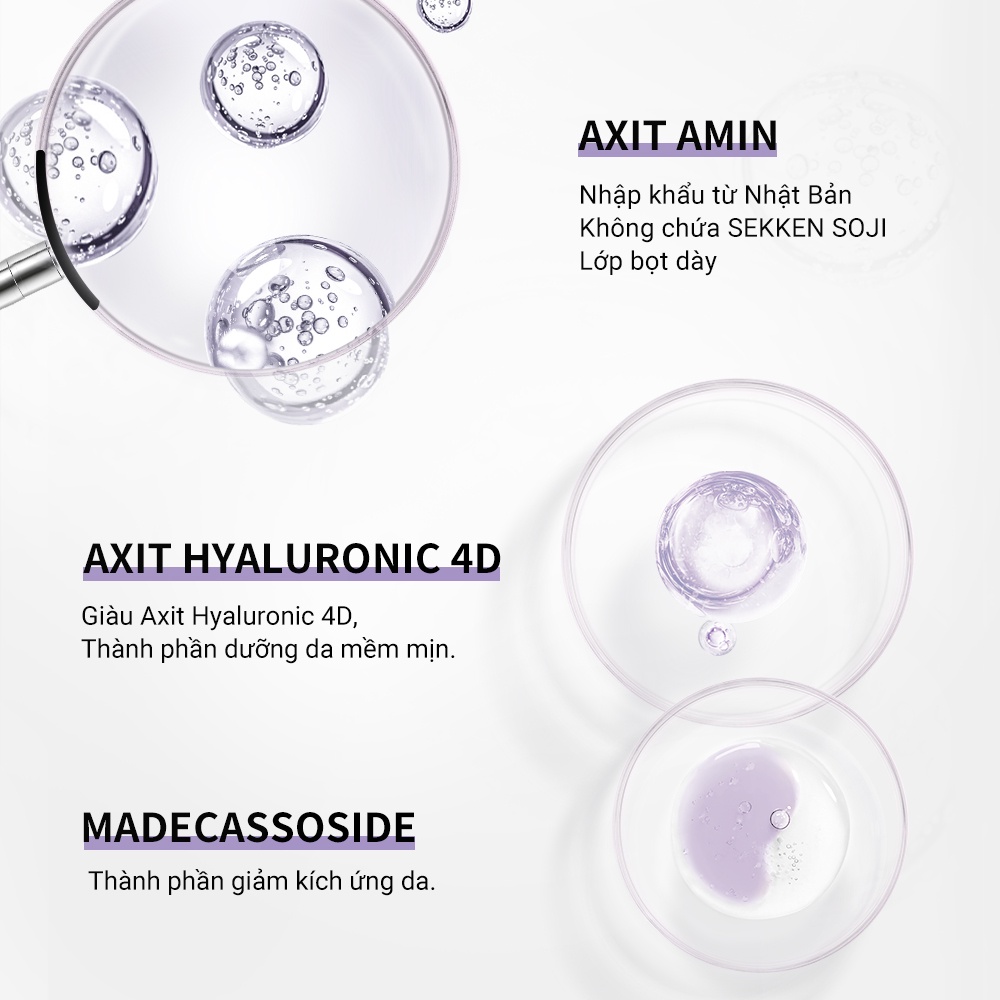 Sữa rửa mặt LANBENA Sửa chữa Tạo Bọt Amino Acid dịu phù hợp cho da nhạy cảm Làm Sạch 100ml