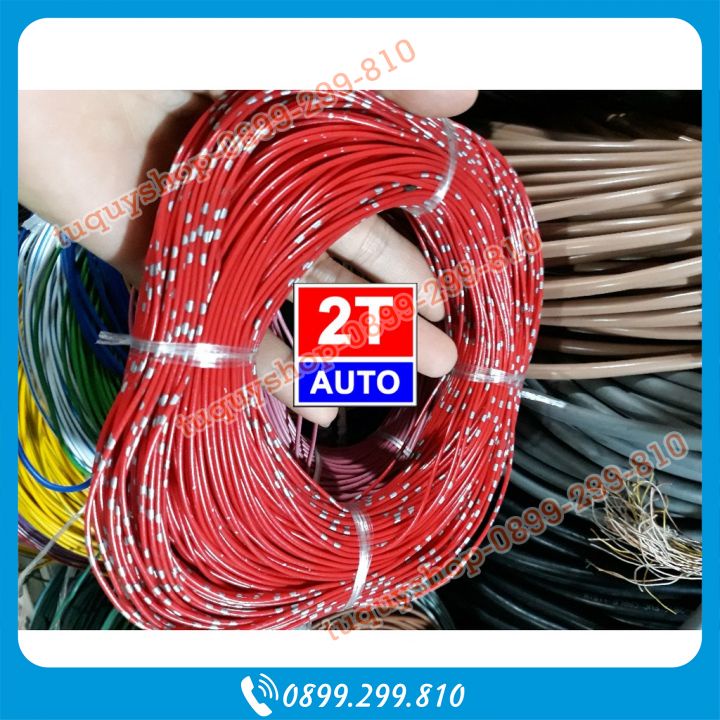 01 Cuộn dây điện Nhật chuyên dụng cho điện xe hơi,chiều dài 1 cuộn:5m,SKU:273