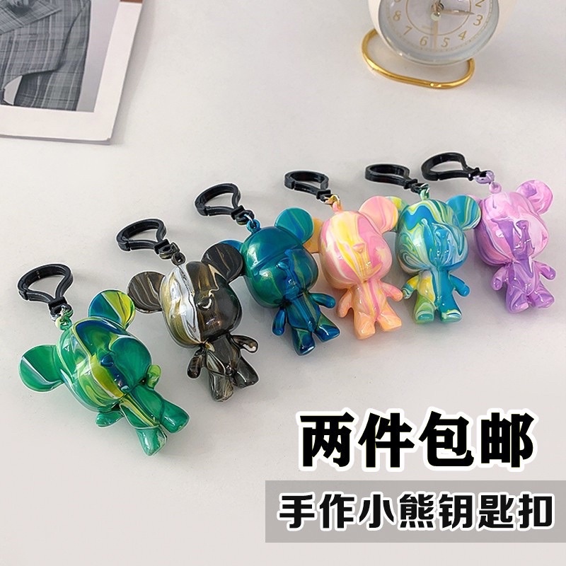Set Gấu Đổ Màu DIY Bearbrick Sơn Acrylic nhiều màu sắc Hot Trend cho mọi lứa tuổi 2022 Mk97- SHIN STORE