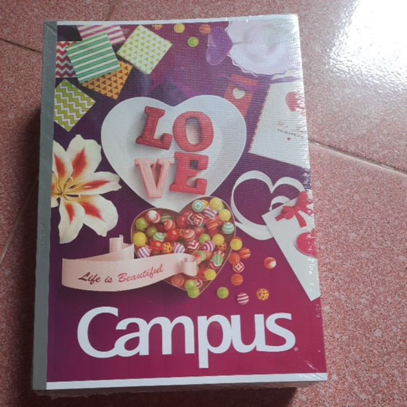 55 quyển vở campus 120 trang
