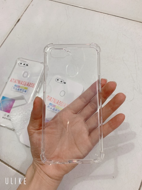 Combo 2 ốp silicon trong Chống SỐC Oppo A5S,A7