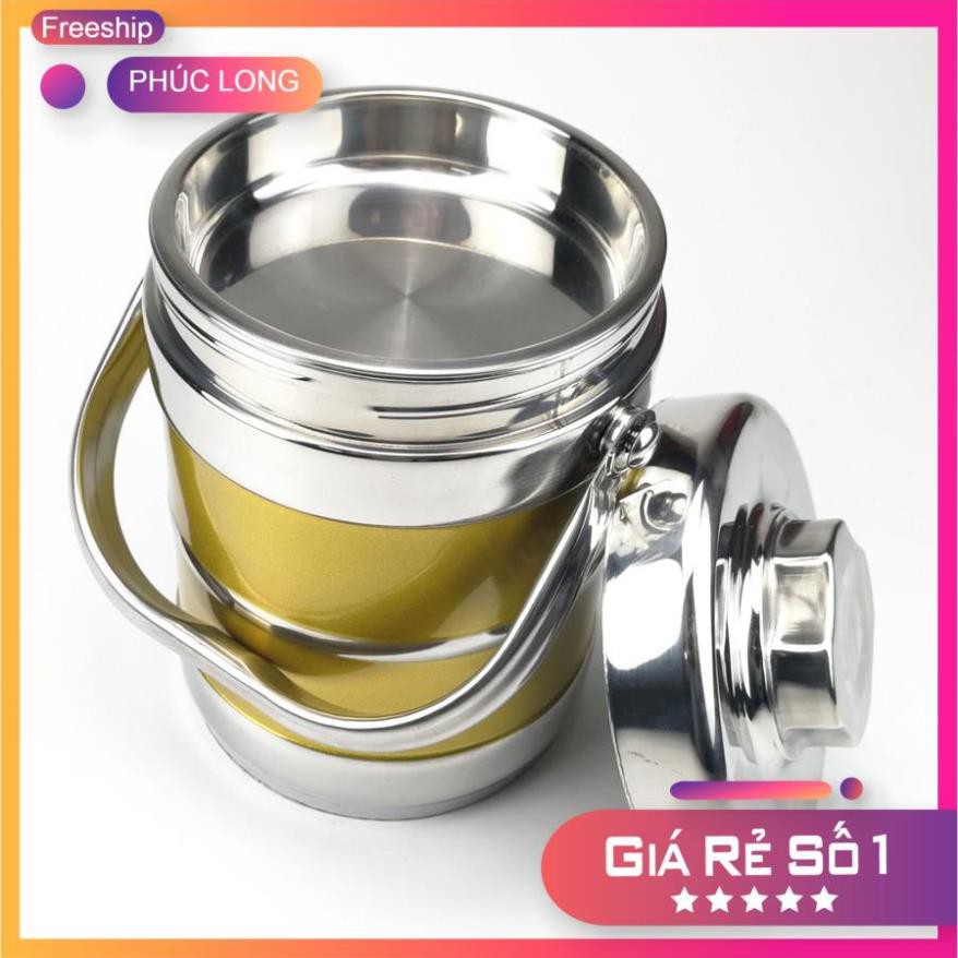 Cặp lồng giữ nhiệt inox 3 tầng 1.4 lít