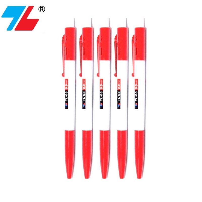 [Hàng chính hãng] Bút bi bấm Thiên Long TL-08  / Bút TL08 ngòi 0.8mm