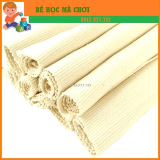 Giáo cụ Montessori - Thảm Montessori - Thảm cotton montessori kích thước 60x80cm