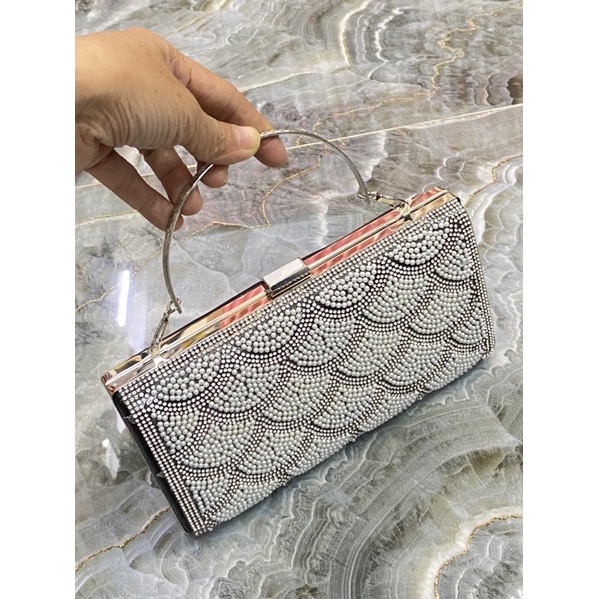 TÚI ĐEO CHÉO .CLUTCH DỰ TIỆC SANG CHÃNH HVQ-09