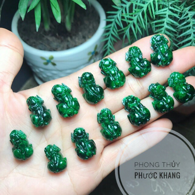 Tỳ hưu ngọc cẩm thạch sơn thủy