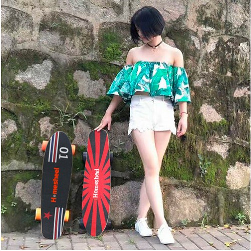 Ván điện thể thao Skateboard Homesheel A2_bảo hành 2 năm