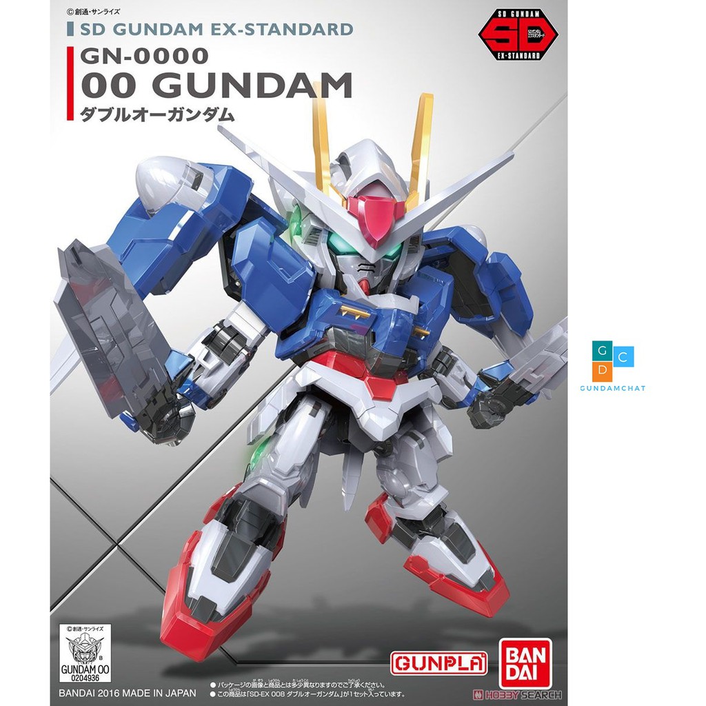 Mô hình lắp ráp SD 00 Gundam - GDC 4573102579959