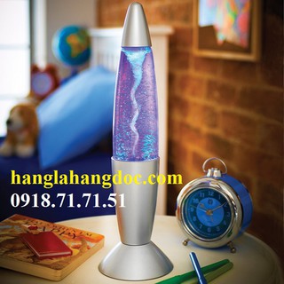 Đèn lava phiên bản lốc xoáy V1, đèn led 7 màu, cao 36cm
