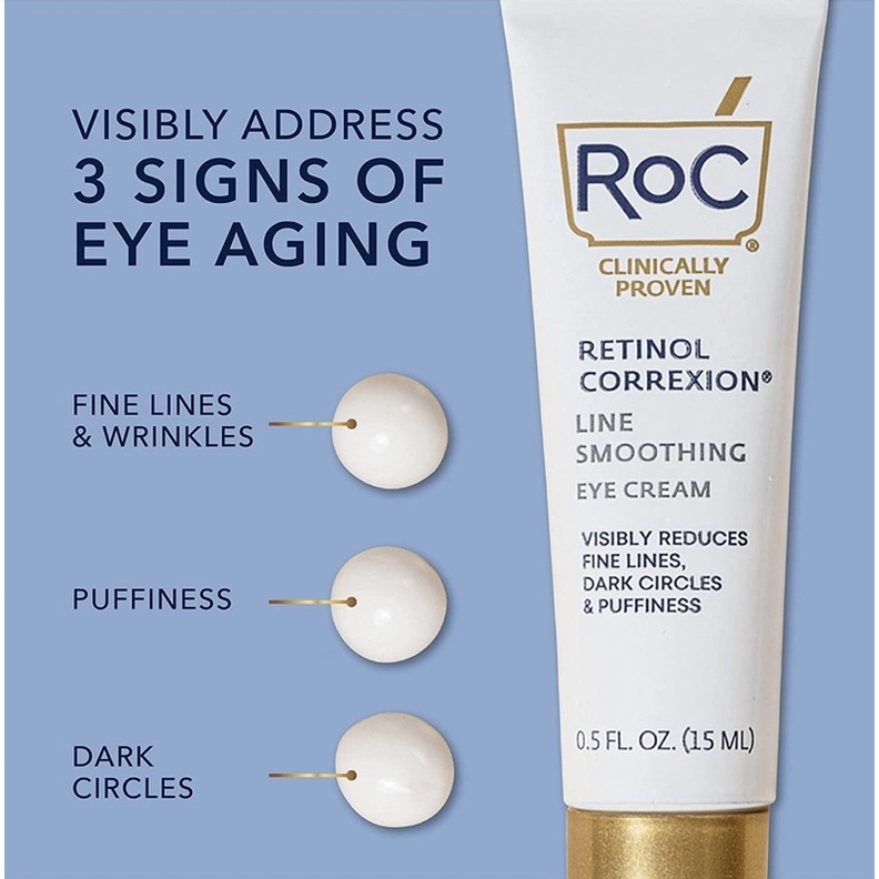 Kem dưỡng mắt Roc Retinol Correxion Eye Cream 15ml